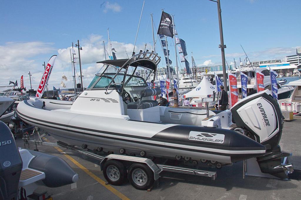 Smuggler  - 2015 Auckland on the Water Boat Show - Viaduct Harbour © Marine Industry Association .